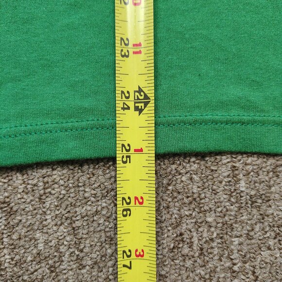 Jerzees Vibrant Green Tee with Pocket Design - Picture 11 of 11